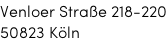 Venloer Straße 218-220 50823 Köln
